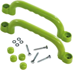 1pair Boy Girl Climbing Safety Handles Solid Playground Accessories for Indoor Non-Slip Grip for Playhouse Fun Random Color