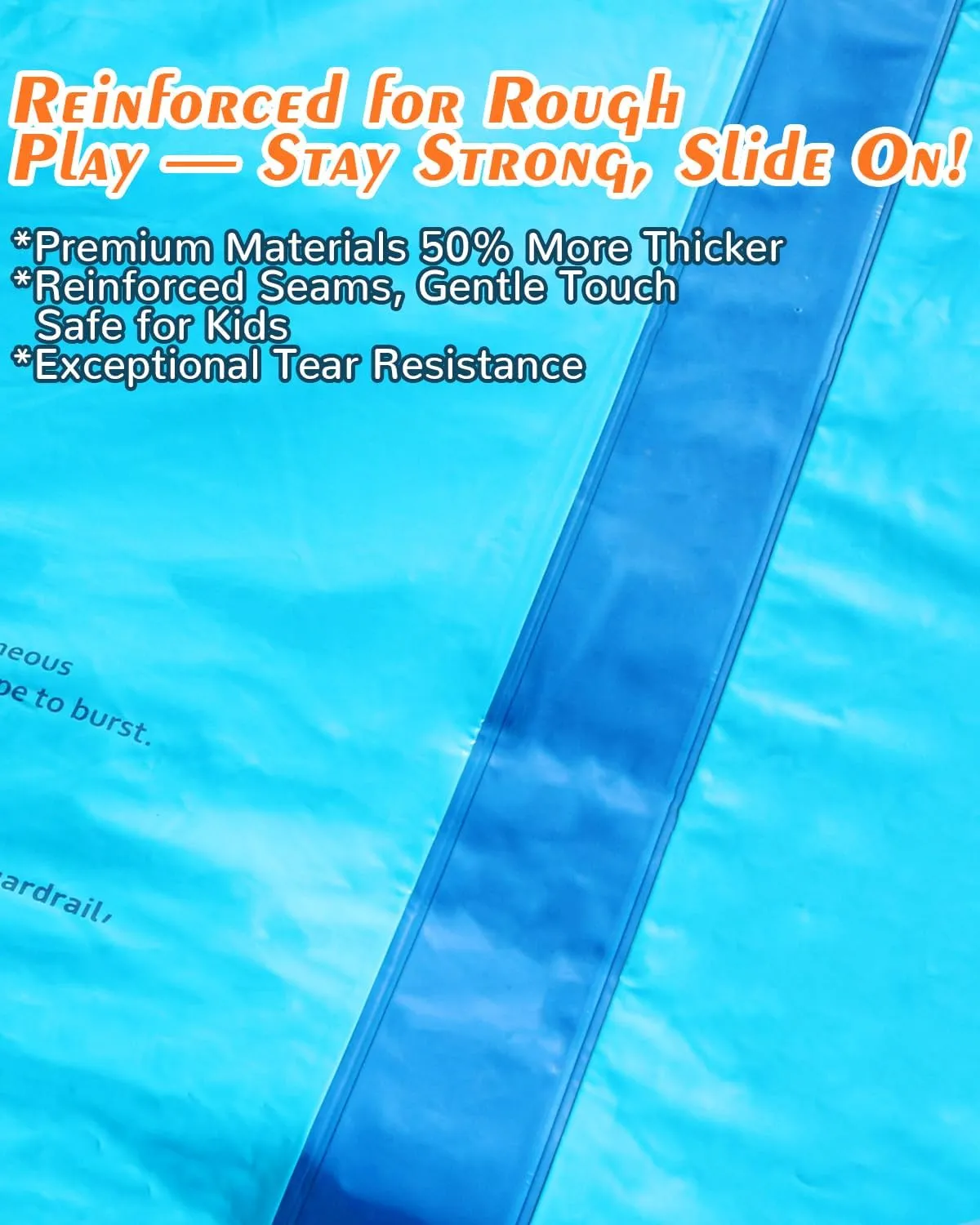 32ft Slip and Water Slide for Kids and Adults Backyard,2 Lanes Extra Long Inflatable Slip and Water Slide with Sprinkler and Bodyboards,Heavy Duty Summer Outdoor Water Toy,Blue Shark Theme