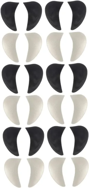 3sets Sponge Foot Inserts for Arch Support Adhesive Half Insoles for Relief Comfortable Arch Pads for Relief During Long Walks Standing 4pairs*3