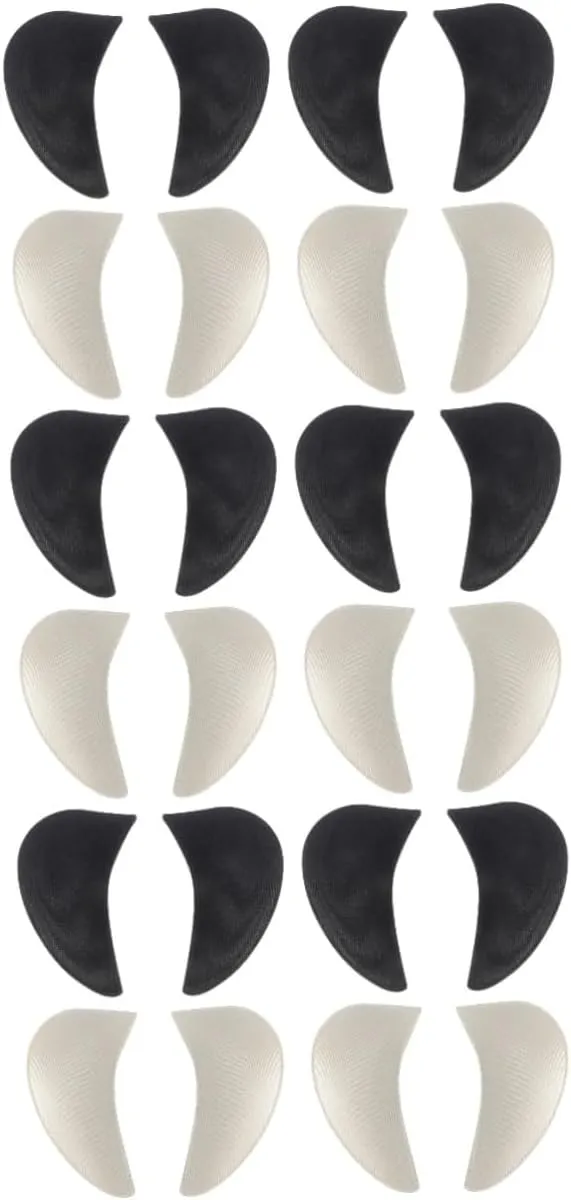 3sets Sponge Foot Inserts for Arch Support Adhesive Half Insoles for Relief Comfortable Arch Pads for Relief During Long Walks Standing 4pairs*3