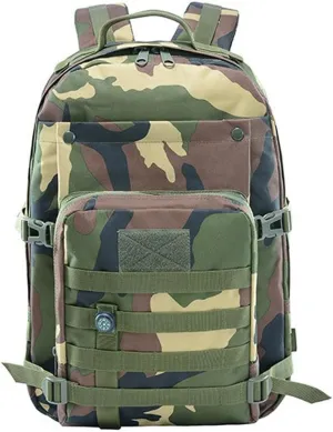 41L Military Tactical Backpack For Men Camping Hiking Trekking Daypack Rucksack Bag MOLLE 3 Day Assault Pack (Jungle Camouflage)