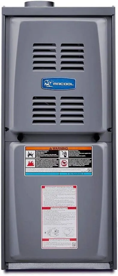 90k BTU 80% AFUE MrCool Signature Gas Furnace - Upflow/Horizontal - 17.5" Cabinet