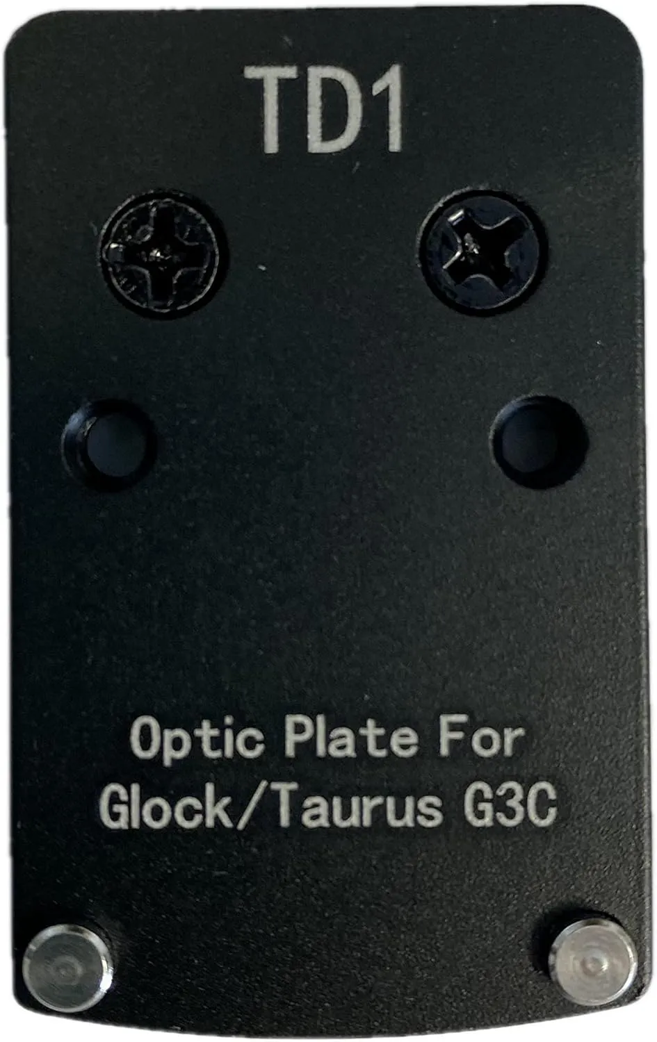 ADE Optic Mounting Plate for Glock(Non-MOS, Non-Aftermarket Slide), Taurus GX4,G3C, Canik TP9SF - Compatible with Trijicon RMR/SRO, ADE Stingray, Holosun HS407C/HS507C/HS508T Red Dot Sight