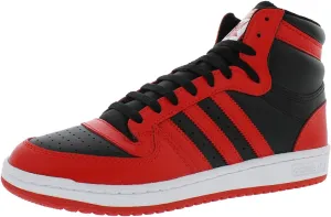 adidas Originals Men's Top Ten Red Bulls Sneaker, Black/Red/White 10