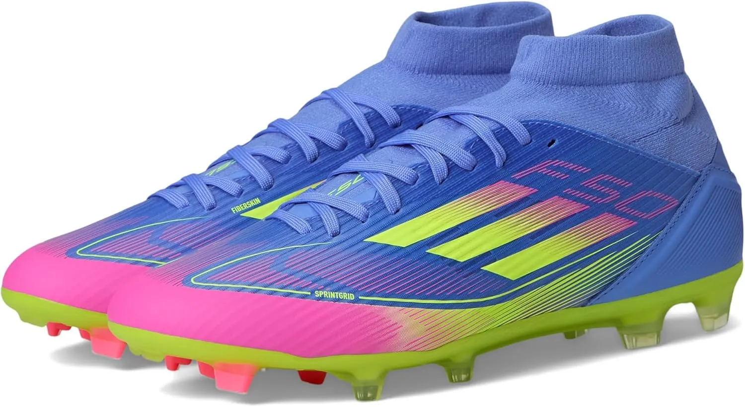 adidas Women's F50 League Mid Top Firm Multi Ground Soccer Cleats Sneaker