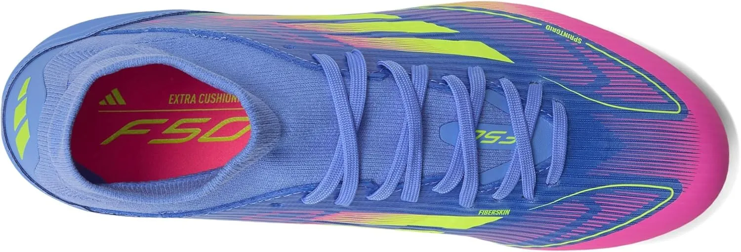 adidas Women's F50 League Mid Top Firm Multi Ground Soccer Cleats Sneaker