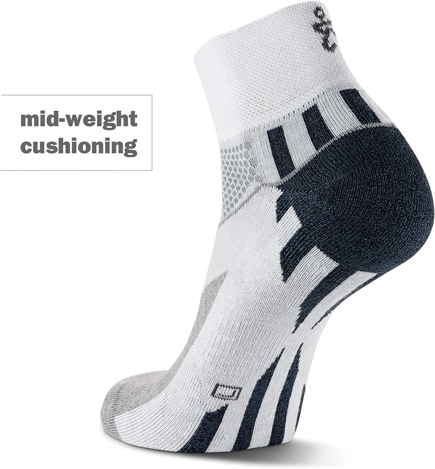 Balega Enduro V-Tech Quarter Socks For Men and Women (1 Pair)