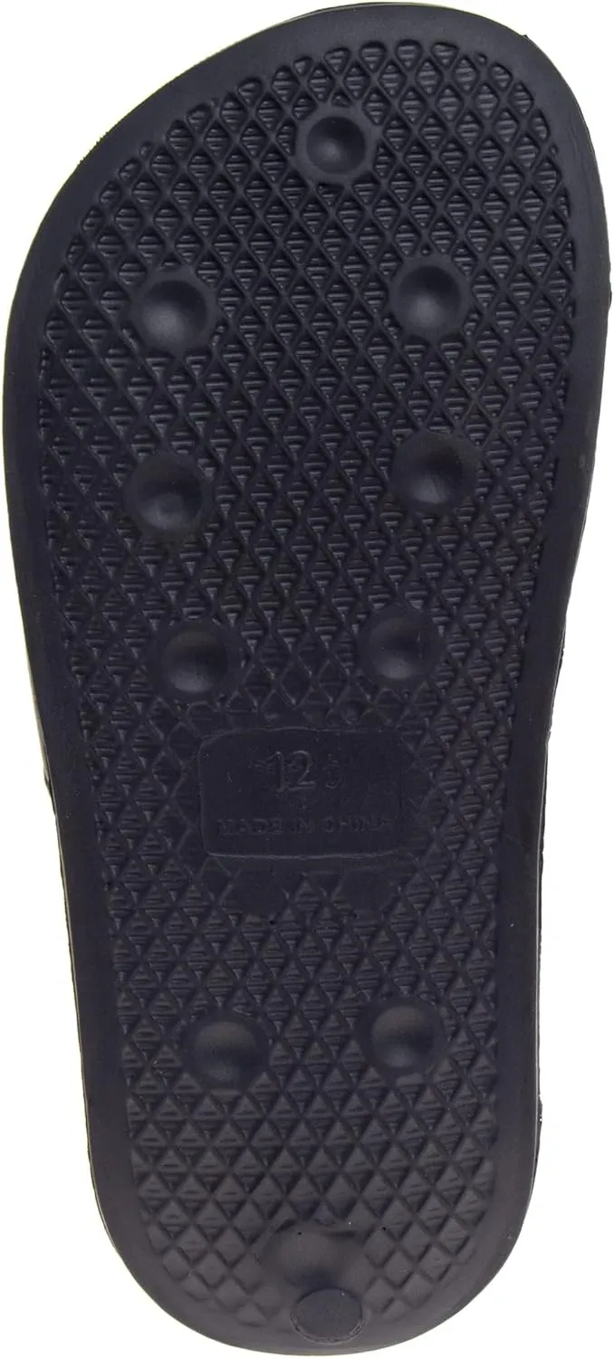 Beverly Hills Polo Club Boy's Slides Comfortable Non-Slip Sandals (Toddler-Big Kid)