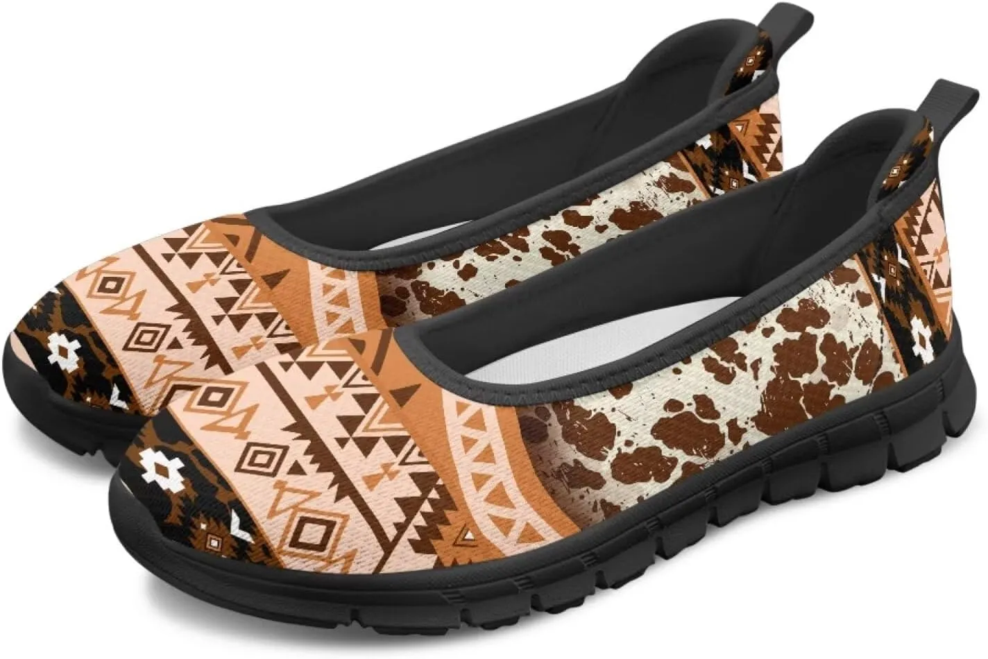 Binienty Ladies Slip on Loafer Shoes Womens Dress Clothes Flats Mesh Nurse Walking Sneakers with EVA Sole Anti Skid