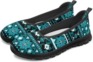 Binienty Ladies Slip on Loafer Shoes Womens Dress Clothes Flats Mesh Nurse Walking Sneakers with EVA Sole Anti Skid