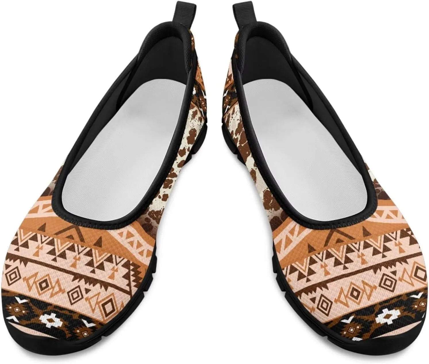 Binienty Ladies Slip on Loafer Shoes Womens Dress Clothes Flats Mesh Nurse Walking Sneakers with EVA Sole Anti Skid