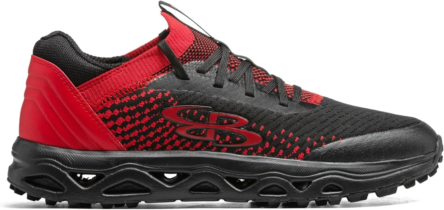Boombah Raptor Pureknit Men's Turf Shoes - Blaze - Multiple Color Options - Multiple Sizes