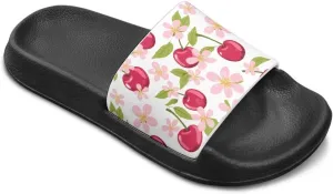 Boy & Girls Slide Sandals Summer Shoes Kids Shower Slippers Non Slip Girls Sandals