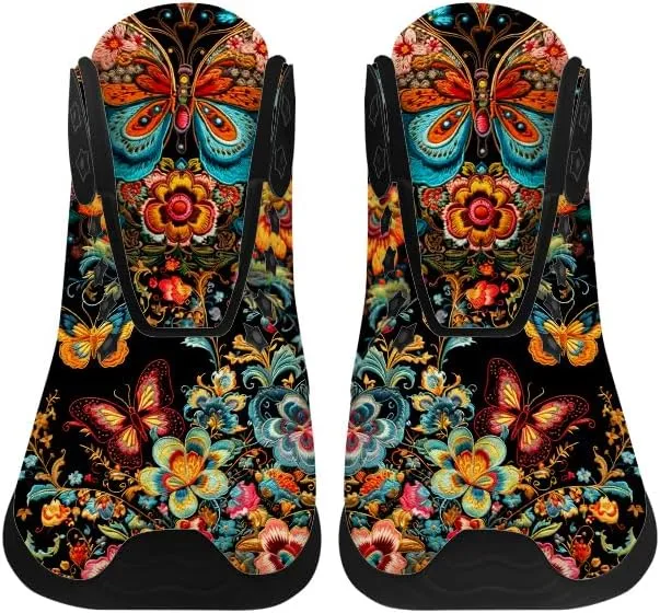 Butterfly Shoes for Women High Top Sneakers Running Waking Shoes Gifts for Mom Girlfriend