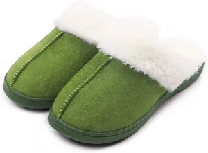 Caramella Bubble Women Slippers House Shoes : Fuzzy Fur Memory Foam Non Slip Slipper - Indoor Outdoor Ladies Maternity Home Slide