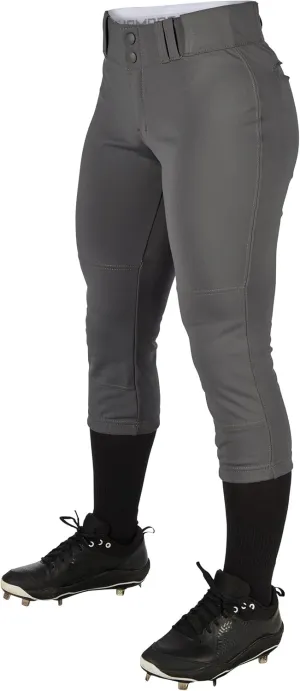 CHAMPRO Girls' Standard Low-Rise Softball Pants