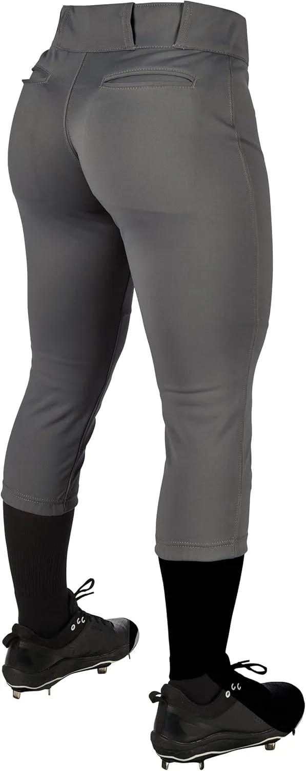 CHAMPRO Girls' Standard Low-Rise Softball Pants