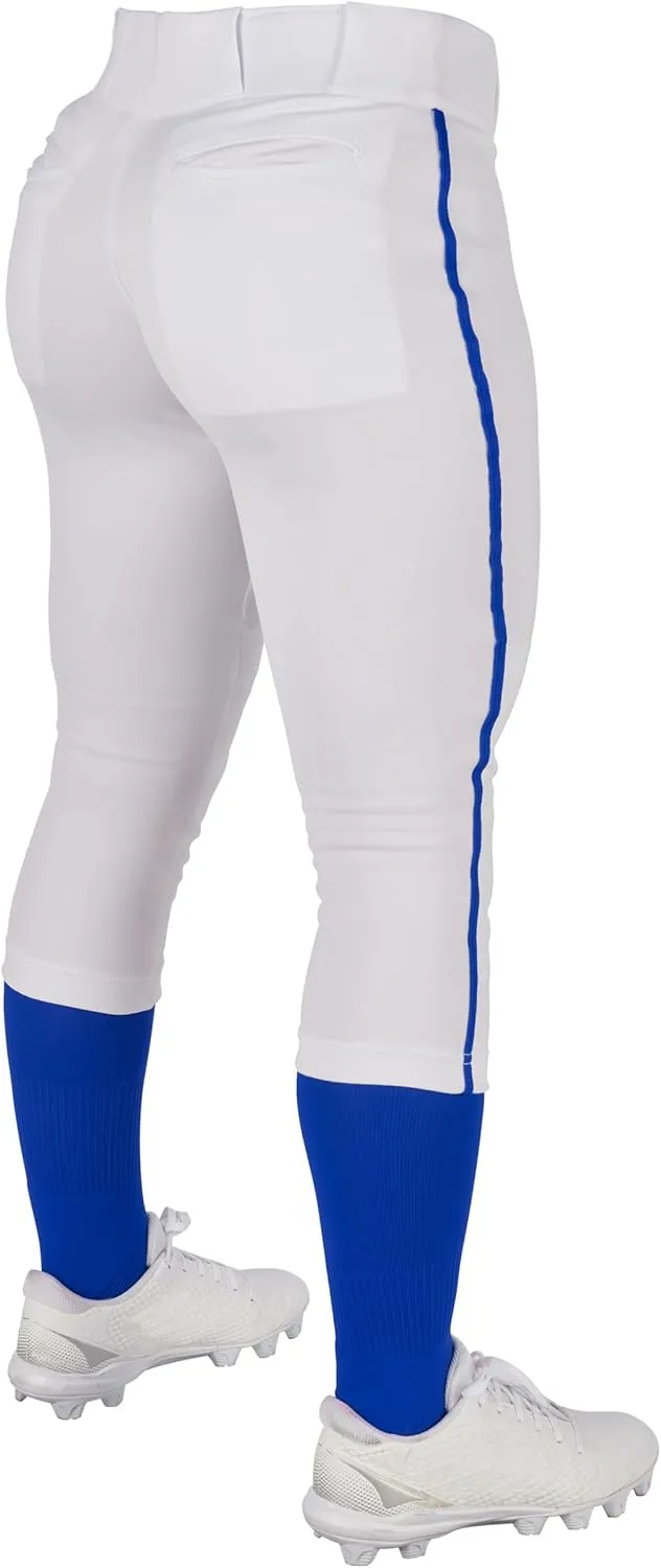 CHAMPRO Women's Tournament Low Rise Softball Pants with Side Piping