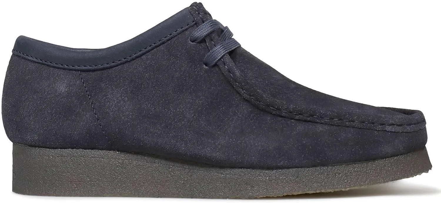 Clarks ORIGINALS Mens Wallabee Suede Ink Shoes 10.5 US