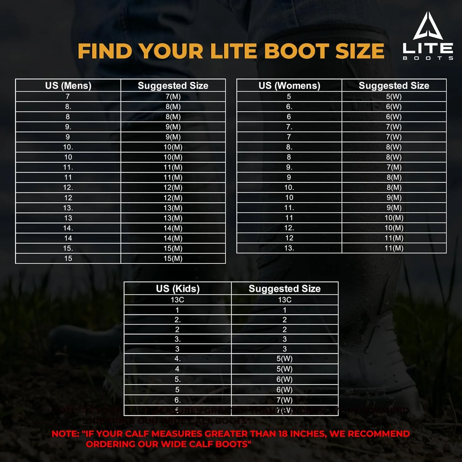 Classic, Waterproof Rain Boots for Kids, Insulated, Lightweight, Hunting, Fishing, Wading, Mud, Garden, Rain, Chore Boot, Introducing The Lightest 16" Waterproof Kids Rain Boot Ever Made!