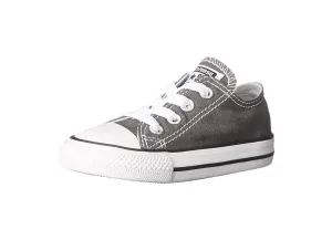 Converse 7J794: Unisex-Baby Chuck Taylor Ox Low Charcoal Sneaker (2 M US Toddler)