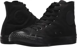 Converse Chuck Taylor All Star High Top Sneaker, Black (Monochrome), Size 10
