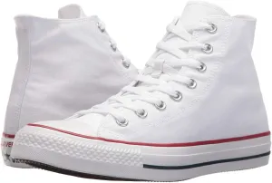 Converse Chuck Taylor All Star High Top Sneaker, White (Optical), Size 9.5 Men/11.5 Women