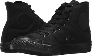 Converse Hi Top Black Mono 5.5