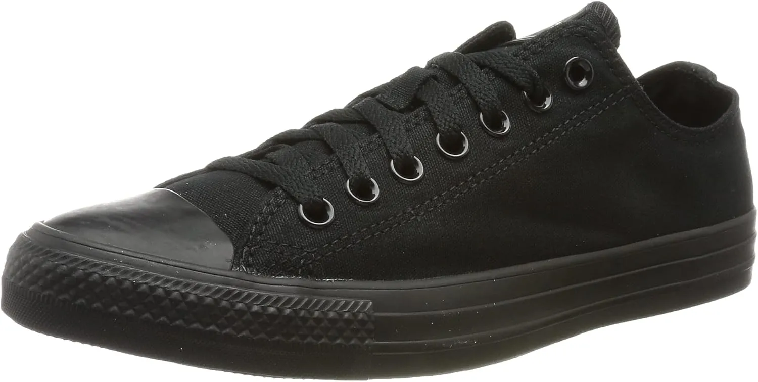 Converse M5039: Chuck Taylor All Star Low Top Black Mono Unisex Sneaker