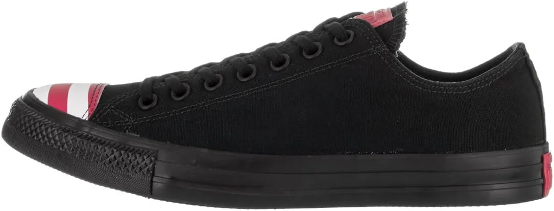 Converse Unisex Chuck Taylor All Star Ox Low Top Classic Black/Navy/R Sneaker