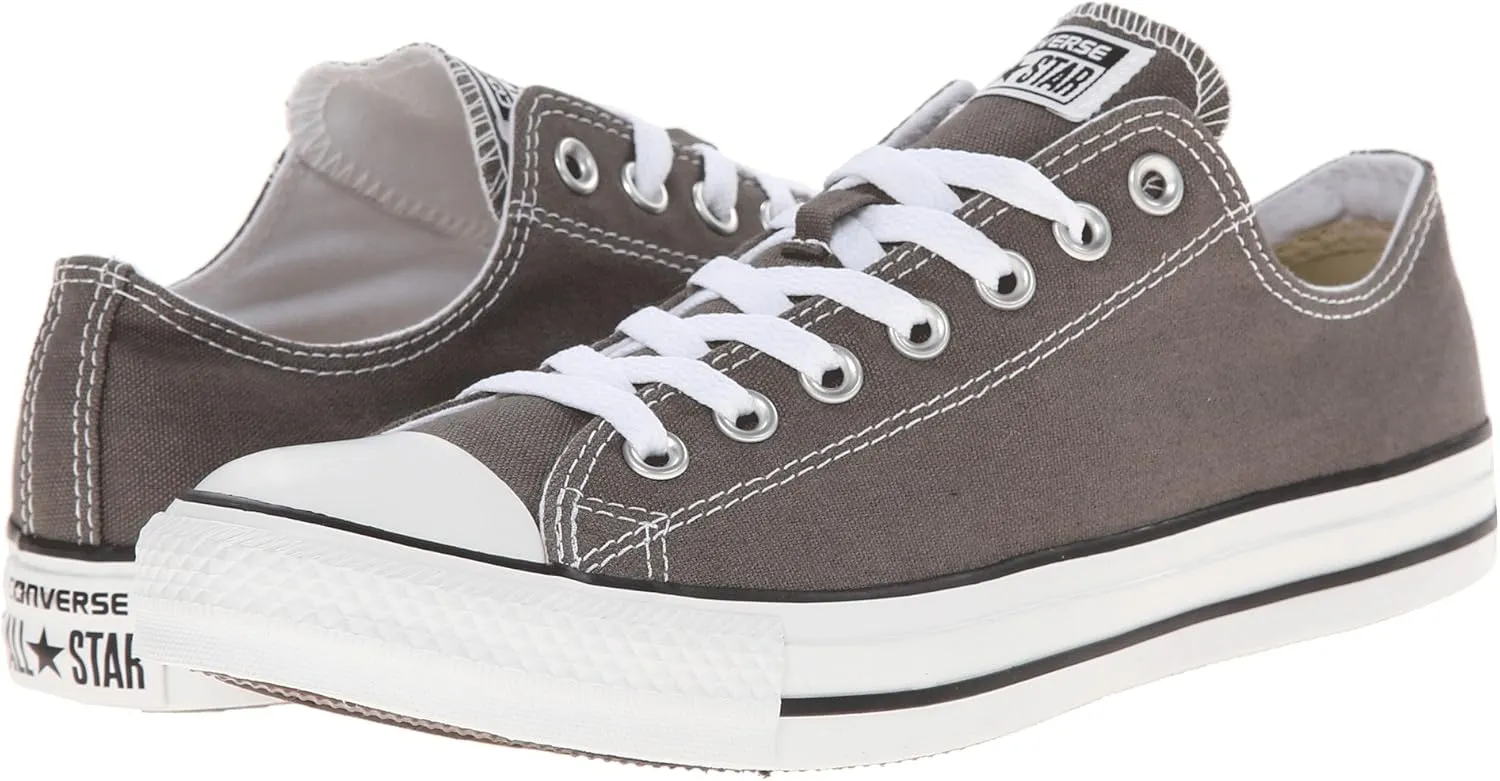 Converse Unisex Chuck Taylor All Star Ox Low Top Classic Charcoal Sneaker