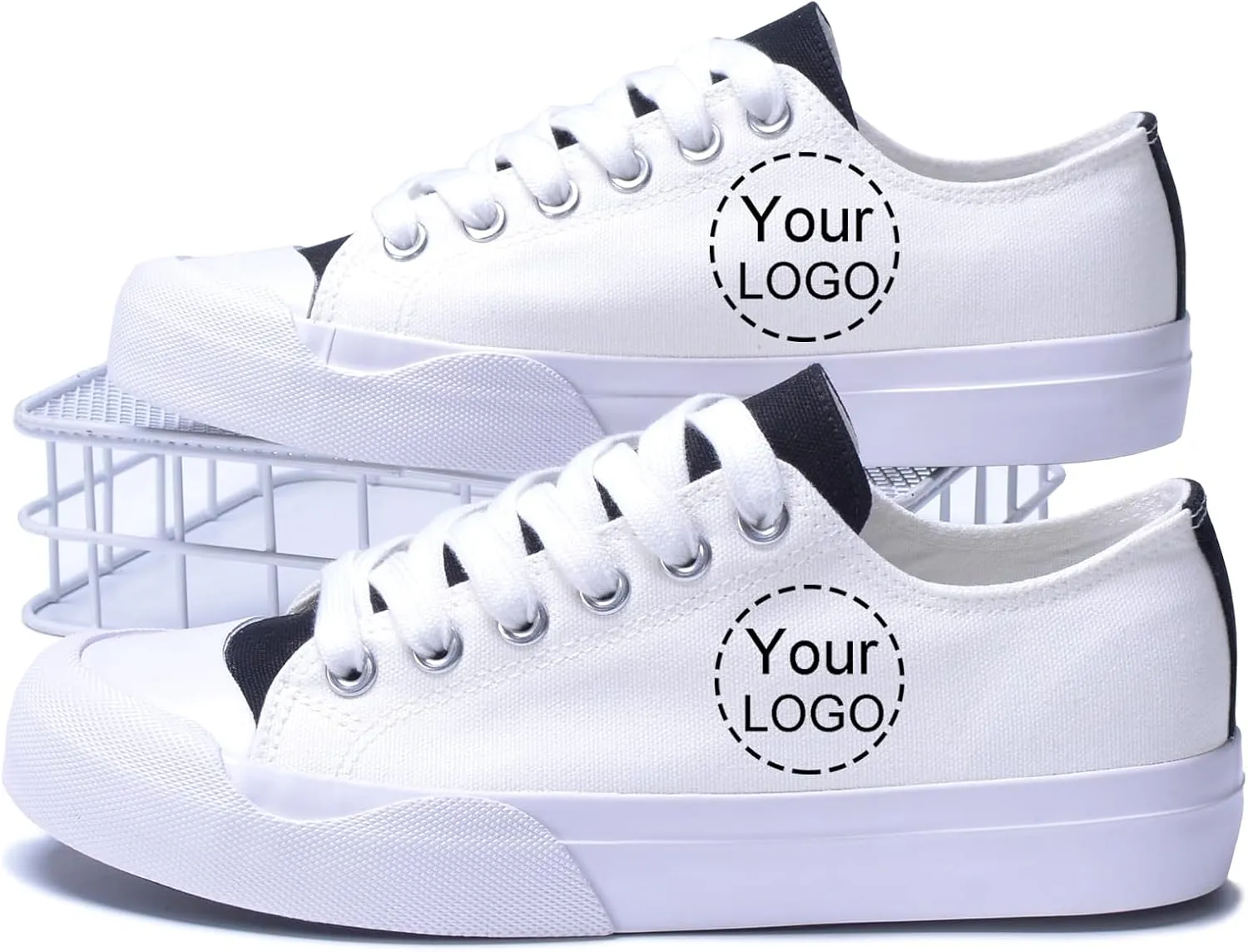 Custom Men's Canvas Low Top Fashion Sneaker Customized Personalized Cosplay Design with Photo Lace-up Classic Casual Shoes for Women Gift