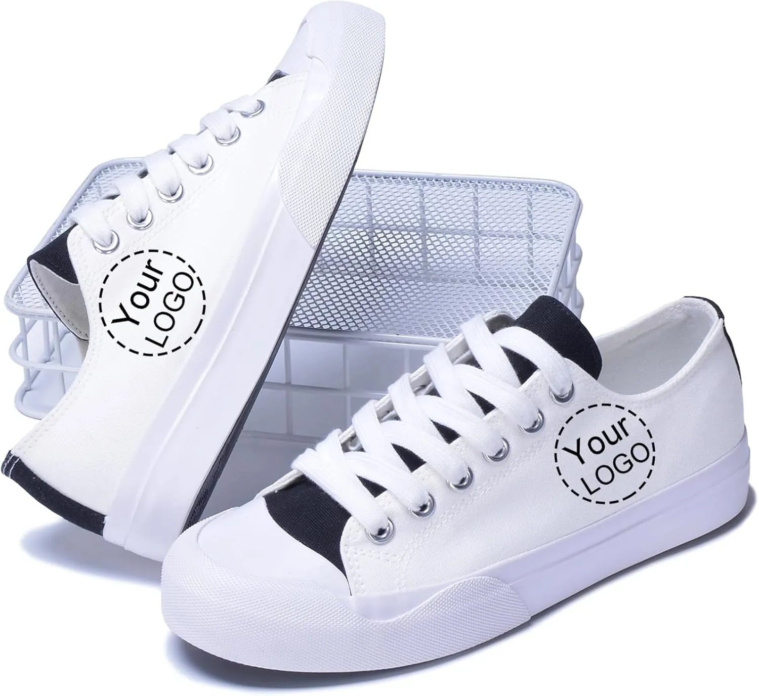 Custom Men's Canvas Low Top Fashion Sneaker Customized Personalized Cosplay Design with Photo Lace-up Classic Casual Shoes for Women Gift