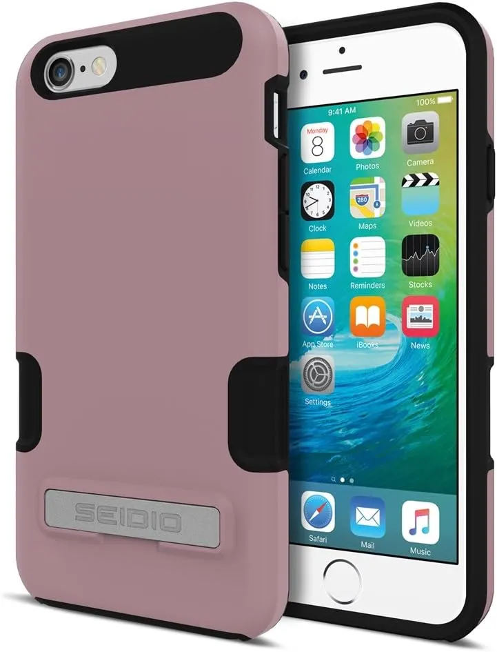 DILEX Pro Case with Metal Kickstand for Apple iPhone 6 - Retail Packaging - Orchid