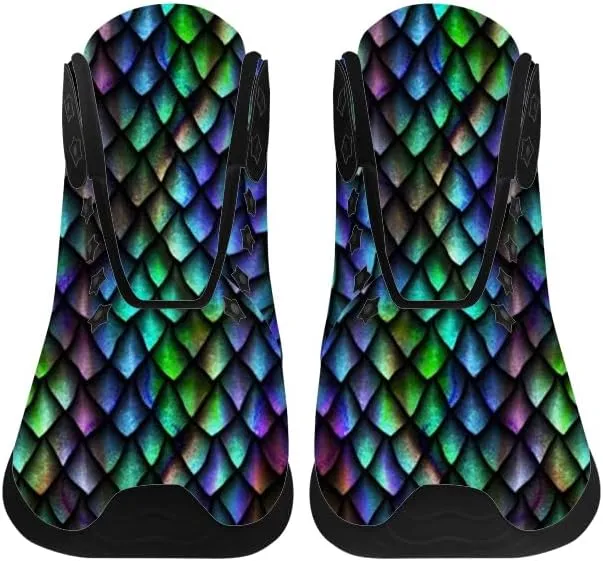 Dragon Scales Shoes for Women Men High Top Sneakers High Top Shoes Gifts for Men Women