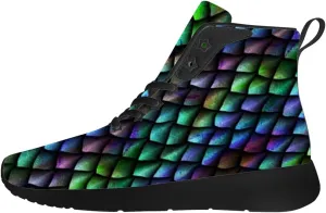 Dragon Scales Shoes for Women Men High Top Sneakers High Top Shoes Gifts for Men Women