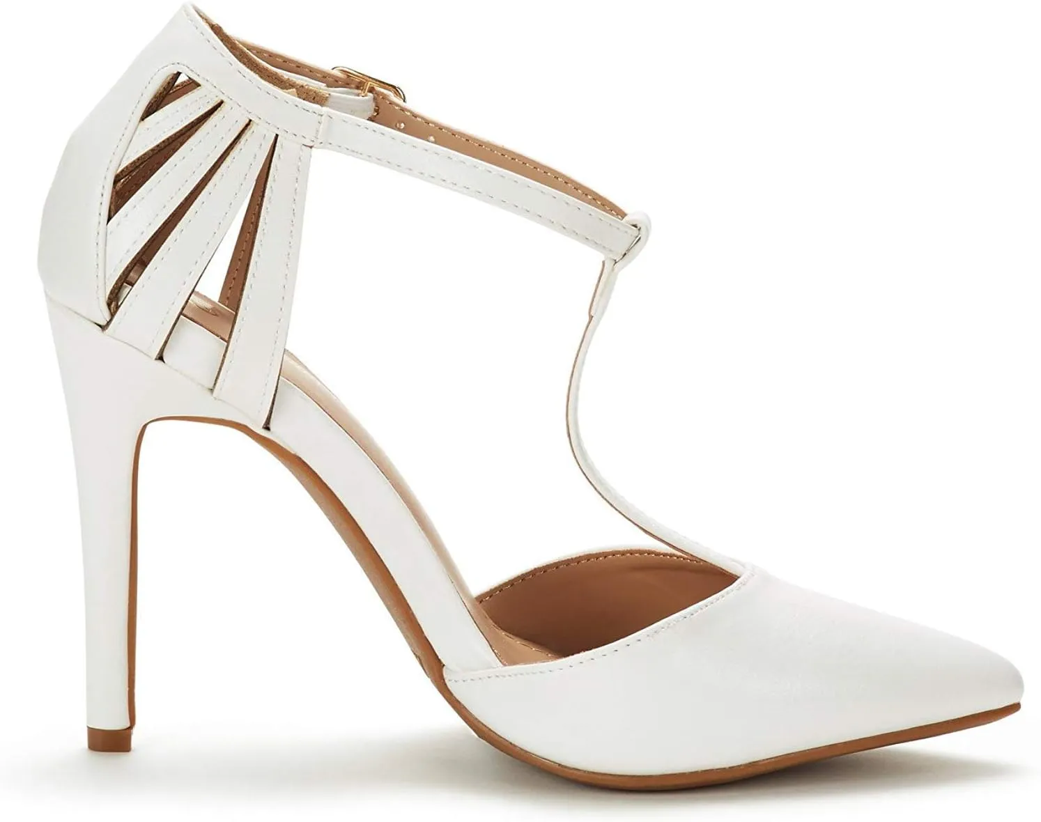 DREAM PAIRS Women's Oppointed-Mary Pump Shoe