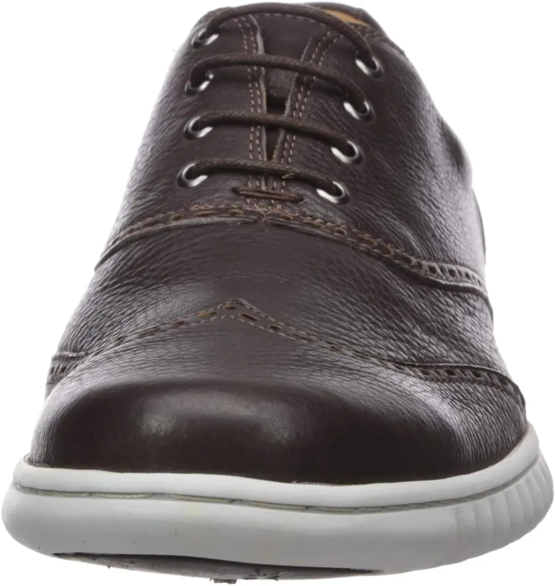 Driver Club USA Men's Geuine Leather Wingtip Oxford with Sneaker Sole Ankle Boot