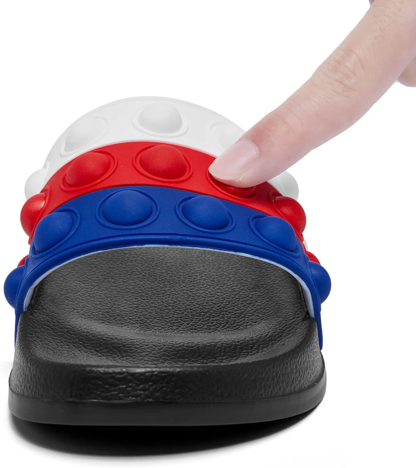 Engtoy Kid Boys Girls Slides Sandals For Kid Unisex Child Slippers Lightweight Non-slip Open Toe Comfy Shower Beach Funny Slide Sandals