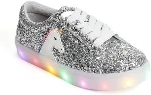 FabKids Kids Sneakers Boys Girls White Shoes Low Top Lace Up Footwear for Toddler Little Kid Big Kid