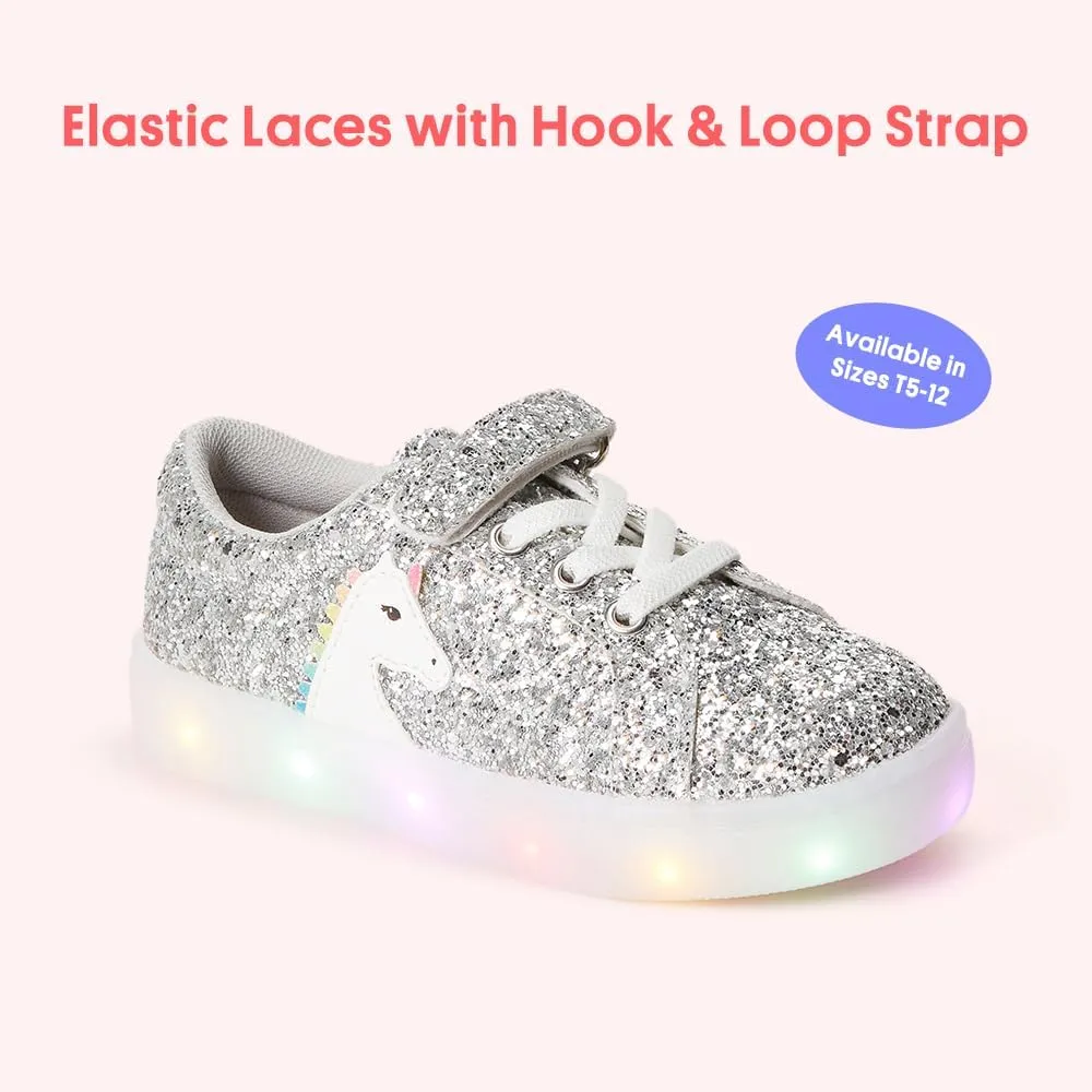 FabKids Kids Sneakers Boys Girls White Shoes Low Top Lace Up Footwear for Toddler Little Kid Big Kid