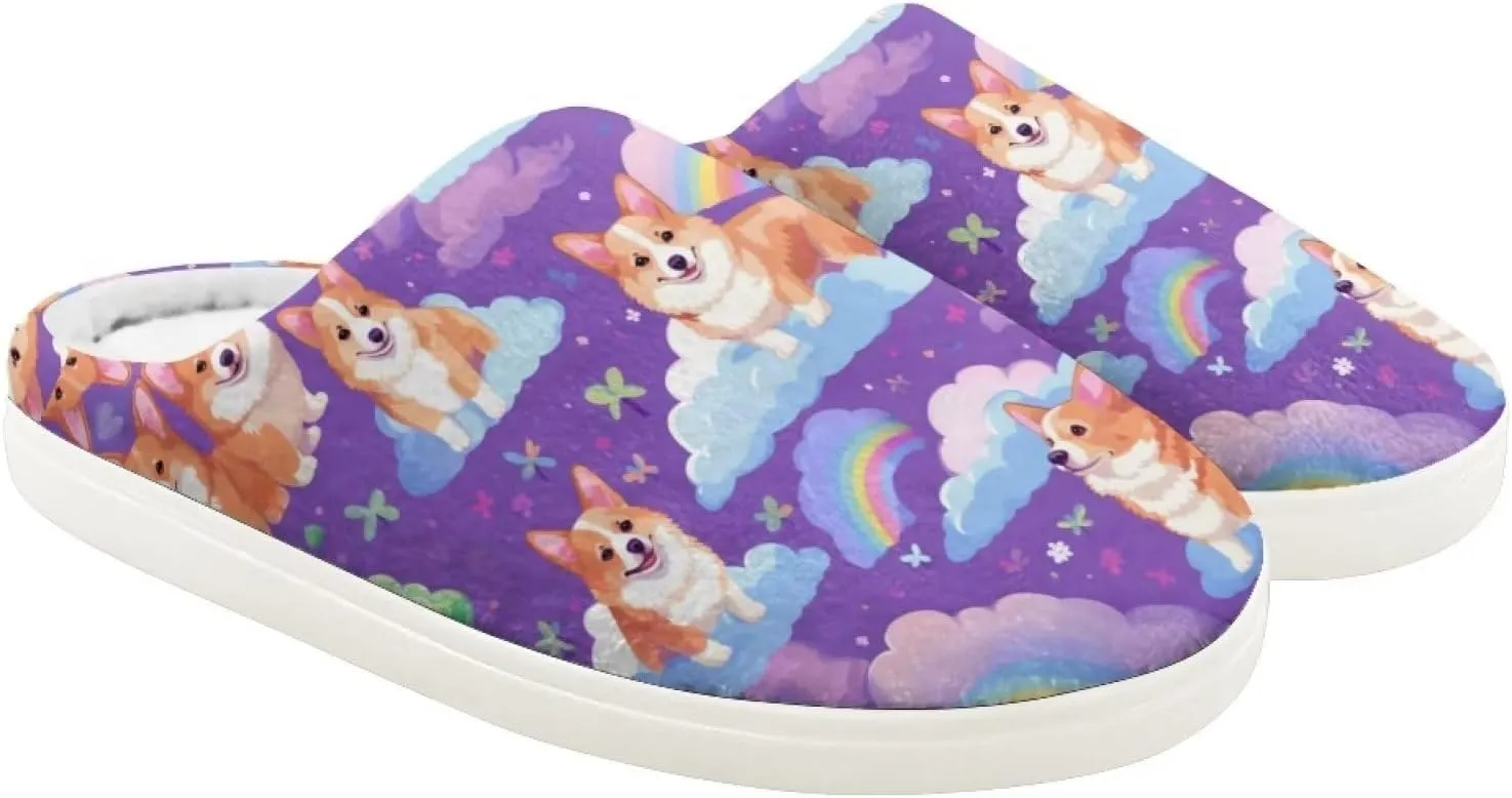 Flashideas Toddler Slippers Indoor Outdoor Anti-Skid Warm Cozy Foam Slide Soft Fuzzy Slippers