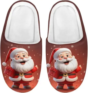 Flashideas Toddler Slippers Indoor Outdoor Anti-Skid Warm Cozy Foam Slide Soft Fuzzy Slippers