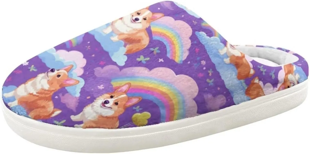 Flashideas Toddler Slippers Indoor Outdoor Anti-Skid Warm Cozy Foam Slide Soft Fuzzy Slippers
