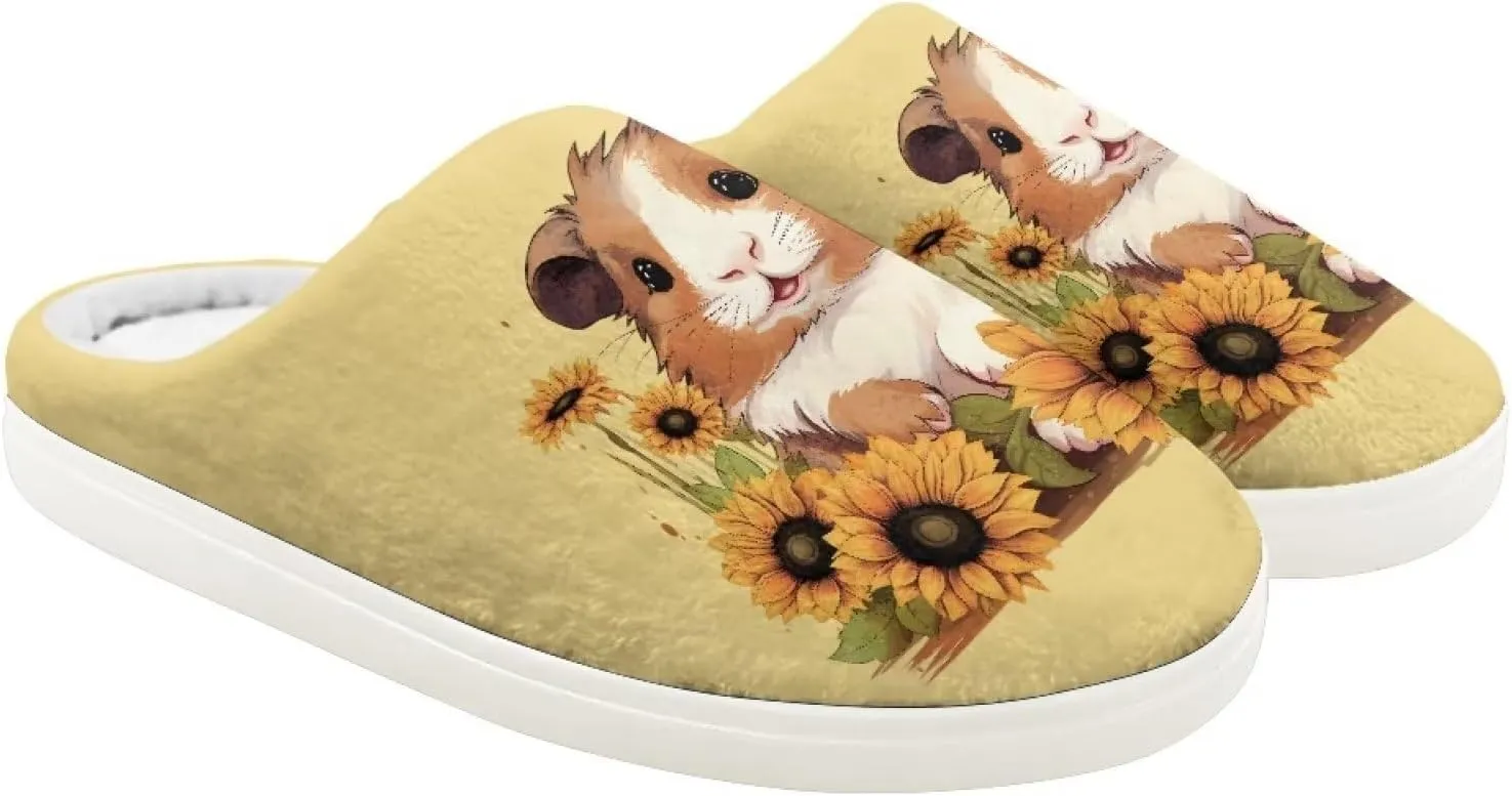 Flashideas Toddler Slippers Indoor Outdoor Anti-Skid Warm Cozy Foam Slide Soft Fuzzy Slippers