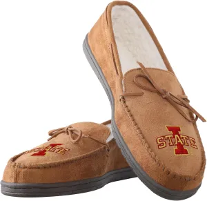 FOCO Men's College Alabama Crimson Tide NCAA Team Logo Moccasin Slippers-L
