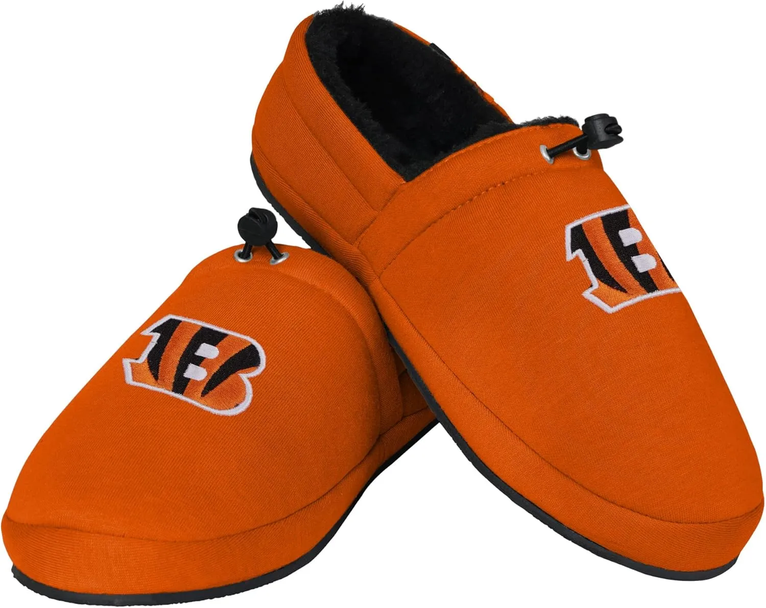 FOCO Men's NFL Big Logo Athletic Moccasin Slippers