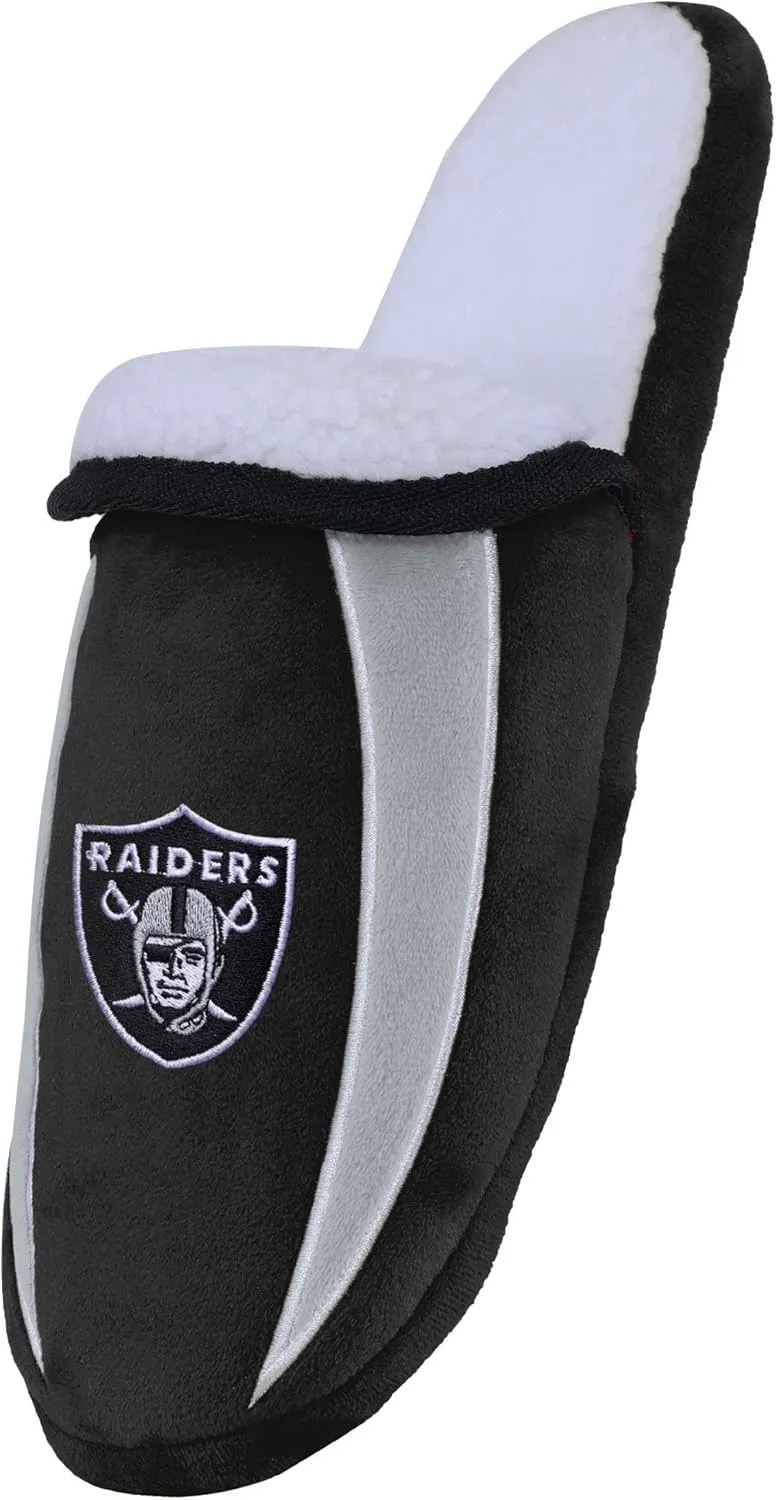 FOCO NFL Mens Football Team Logo Moccasin Slippers Shoes