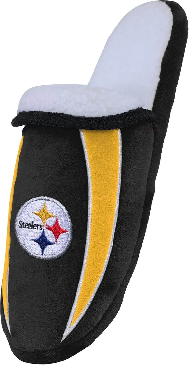 FOCO NFL Mens Football Team Logo Moccasin Slippers Shoes