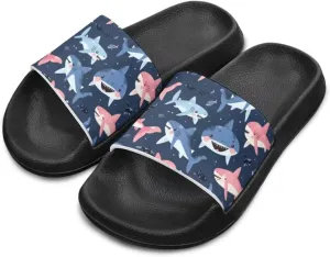 Forchrinse Kids Slides for Boys Girls House Slippers Arch Support Sport Sandals Summer Beach Slippers